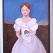 Girl with Red Rose