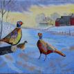 Three Pheasants